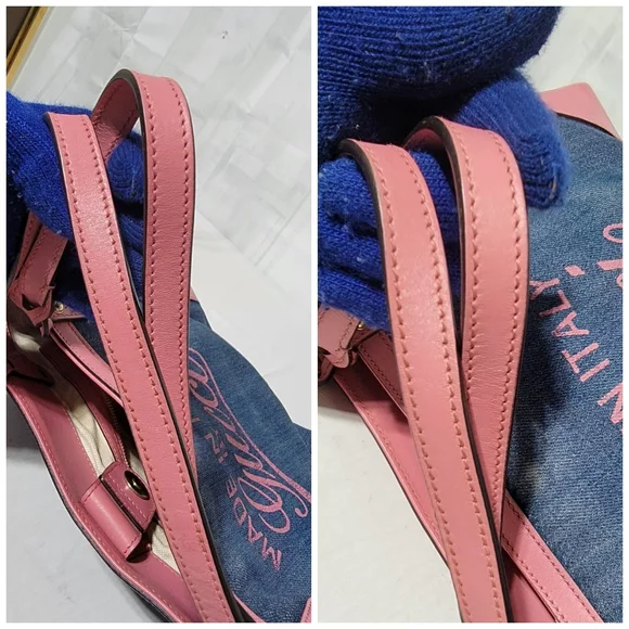 Authentic Gucci Craft Denim Tote Bag